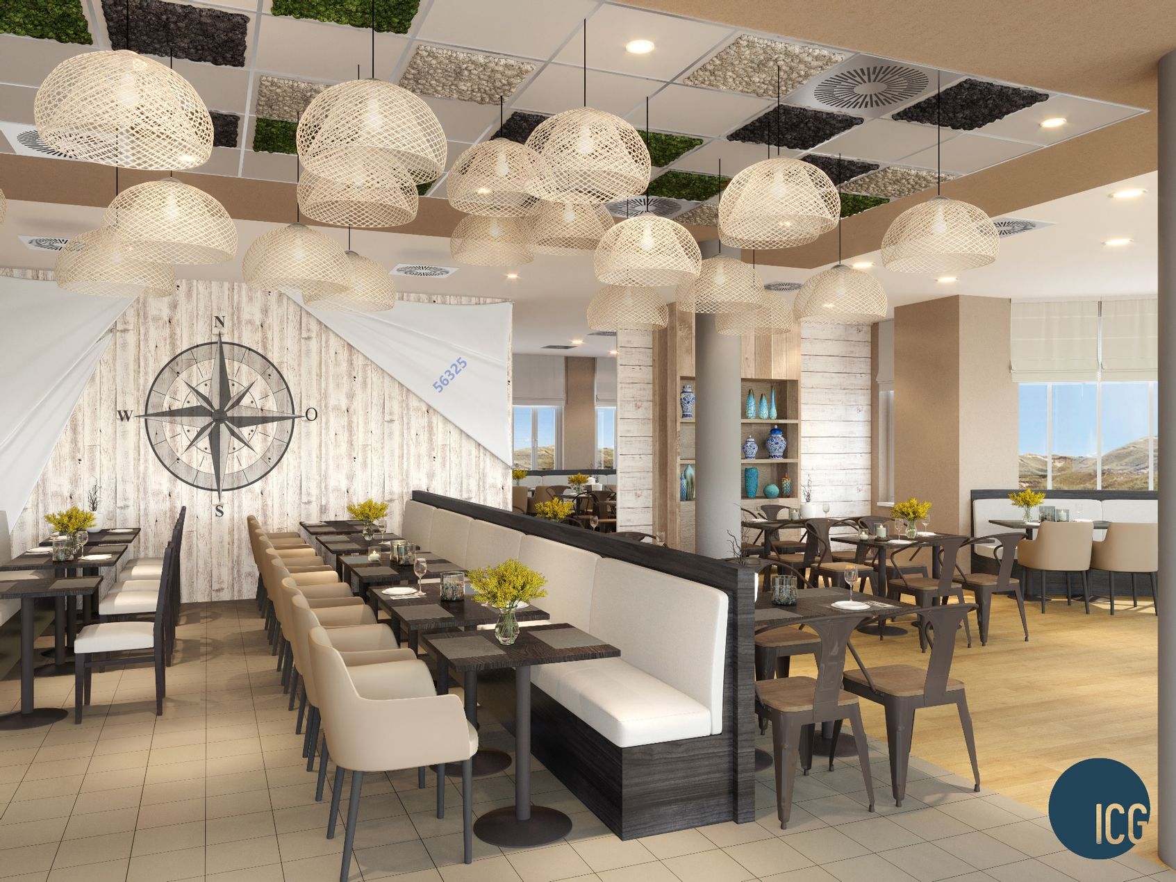 Innenansicht des Restaurants im TUI Blue Sylt