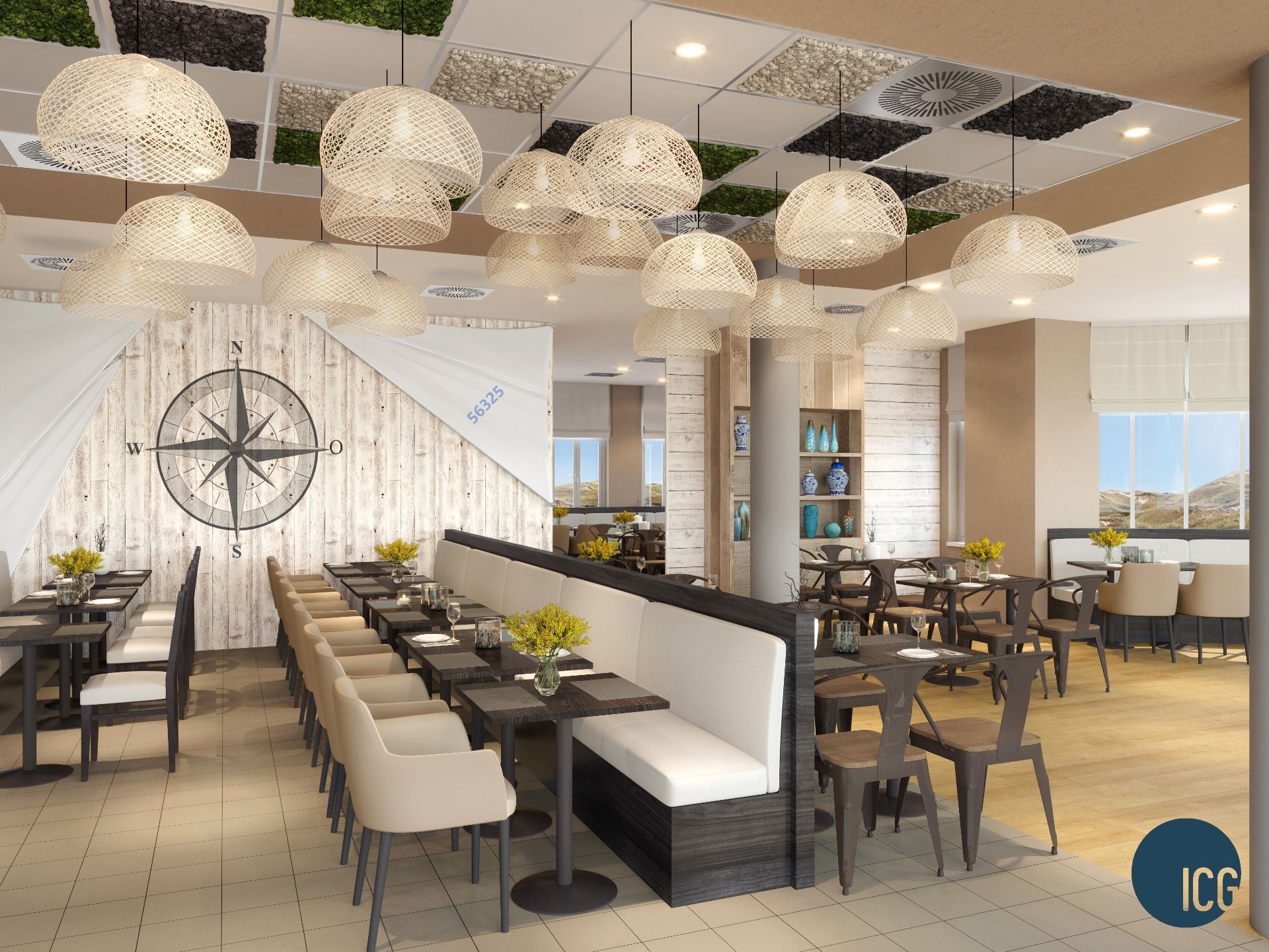 Innenansicht des Restaurants im TUI Blue Sylt