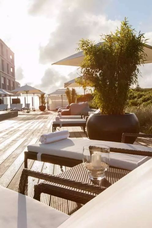 A-Rosa Sylt Wellness Beauty Ruhebereich außen