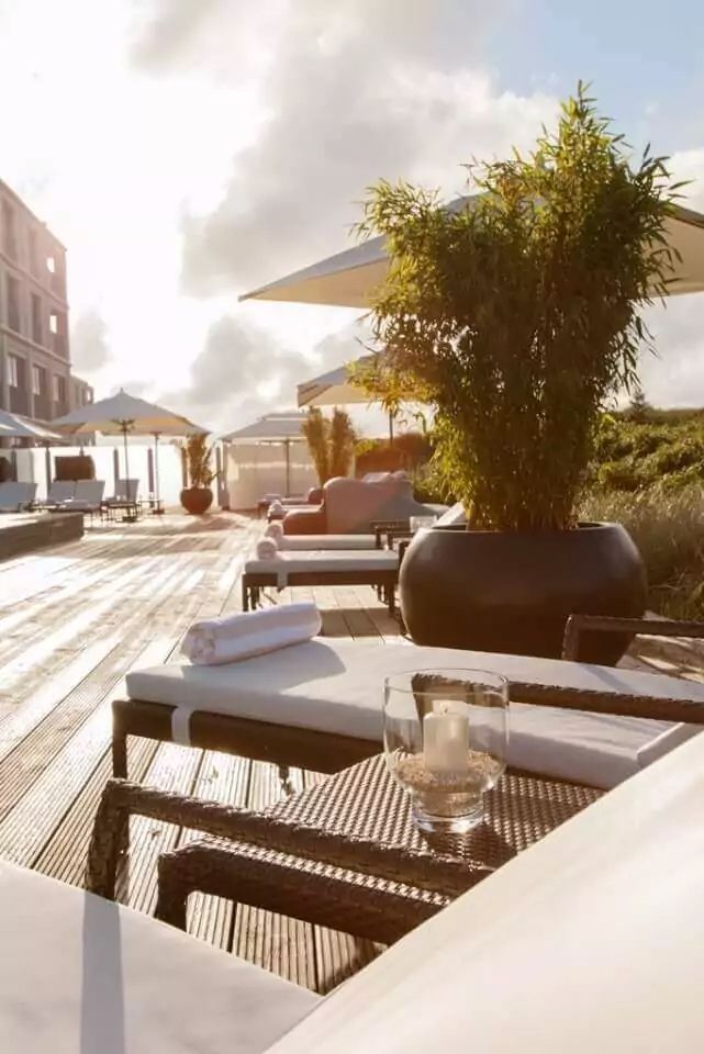A-Rosa Sylt Wellness Beauty Ruhebereich außen