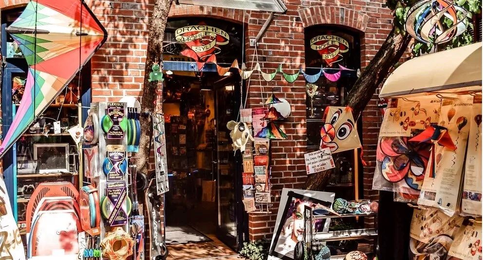 Drachenhöhle Sylt Westerland Innenhof