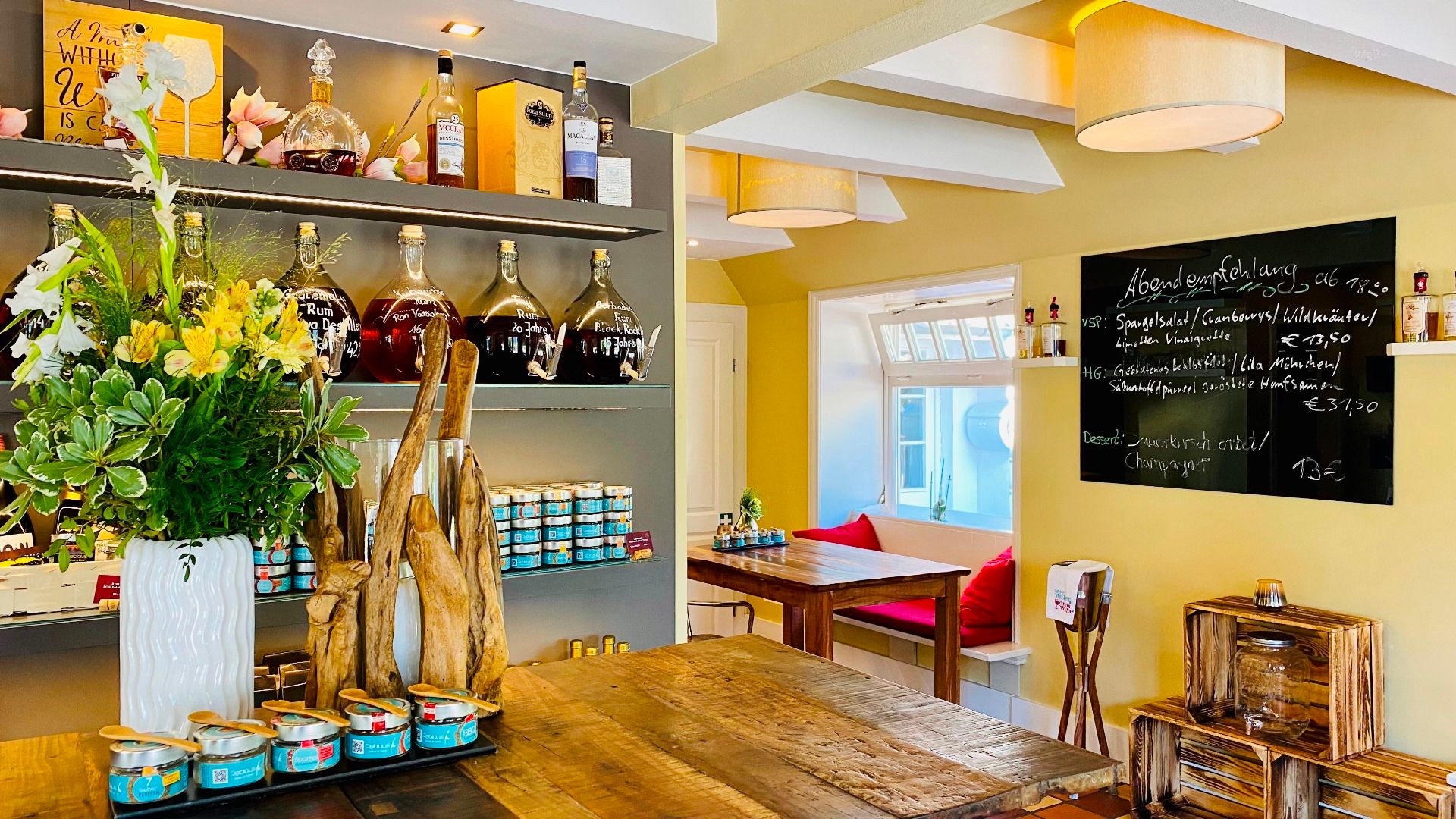 Reblaus Wine & Dine Inneneinrichtung Keitum Sylt