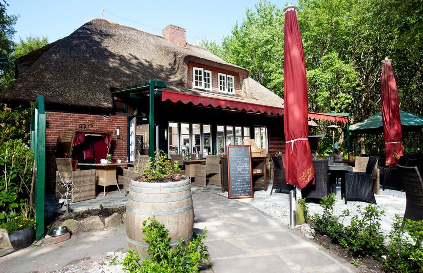 Restaurant Vogelkoje außen Eingang