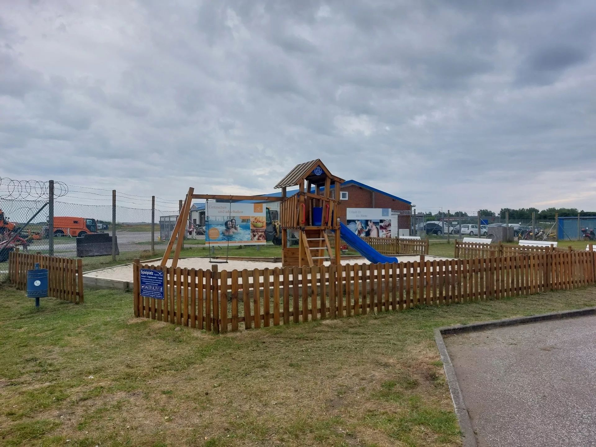 Spielplatz Flughafen Sylt Tinnum Westerland