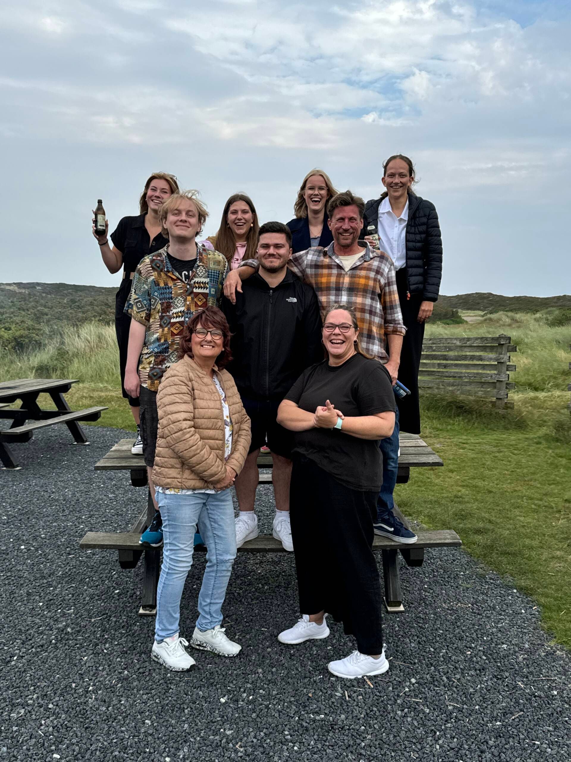 Azubi-Grillen Gruppenfoto