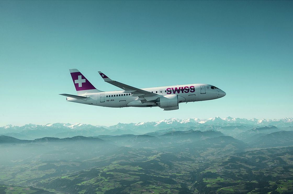 Swiss Flugzeug