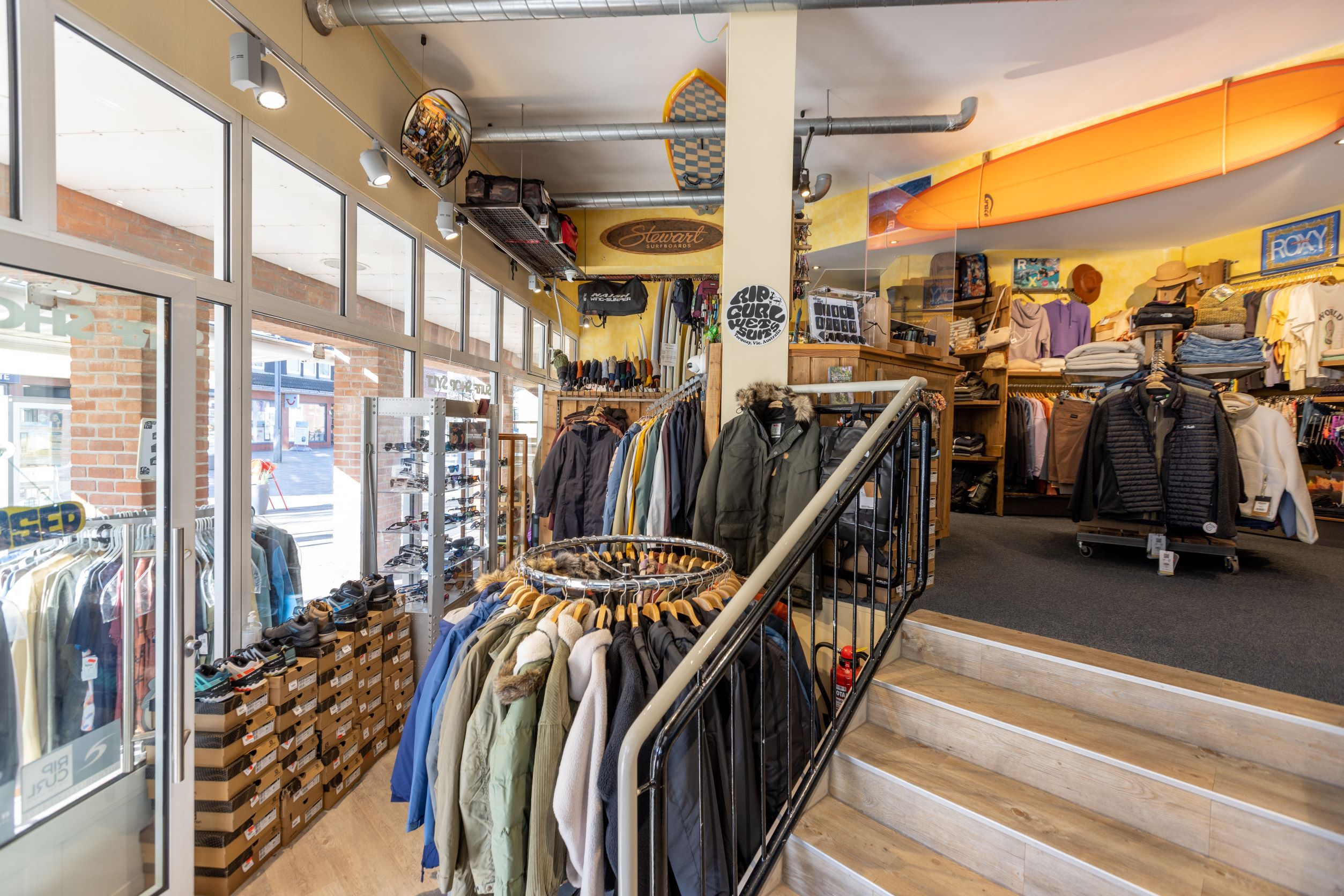 Surf Shop Innenraum