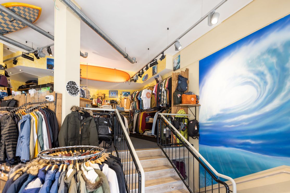 Surf Shop Innenraum
