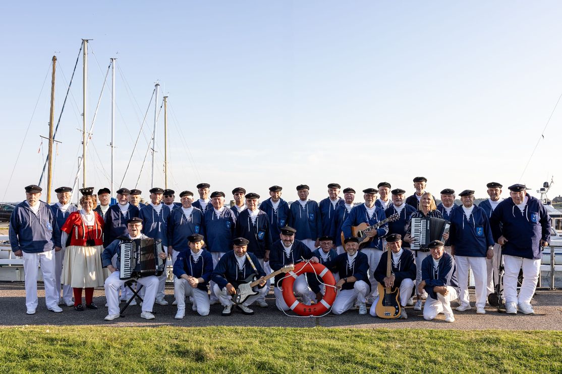 Gruppenfoto des Sylter Shanty Chor