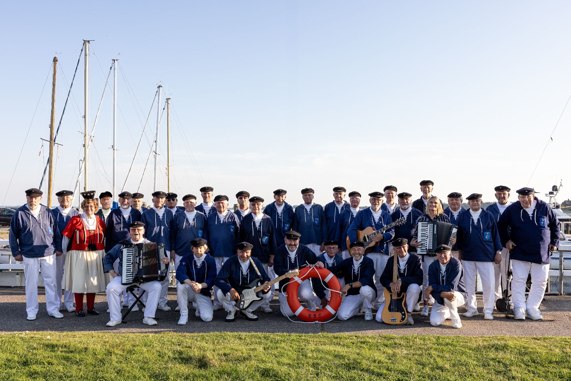 Gruppenfoto des Sylter Shanty Chor
