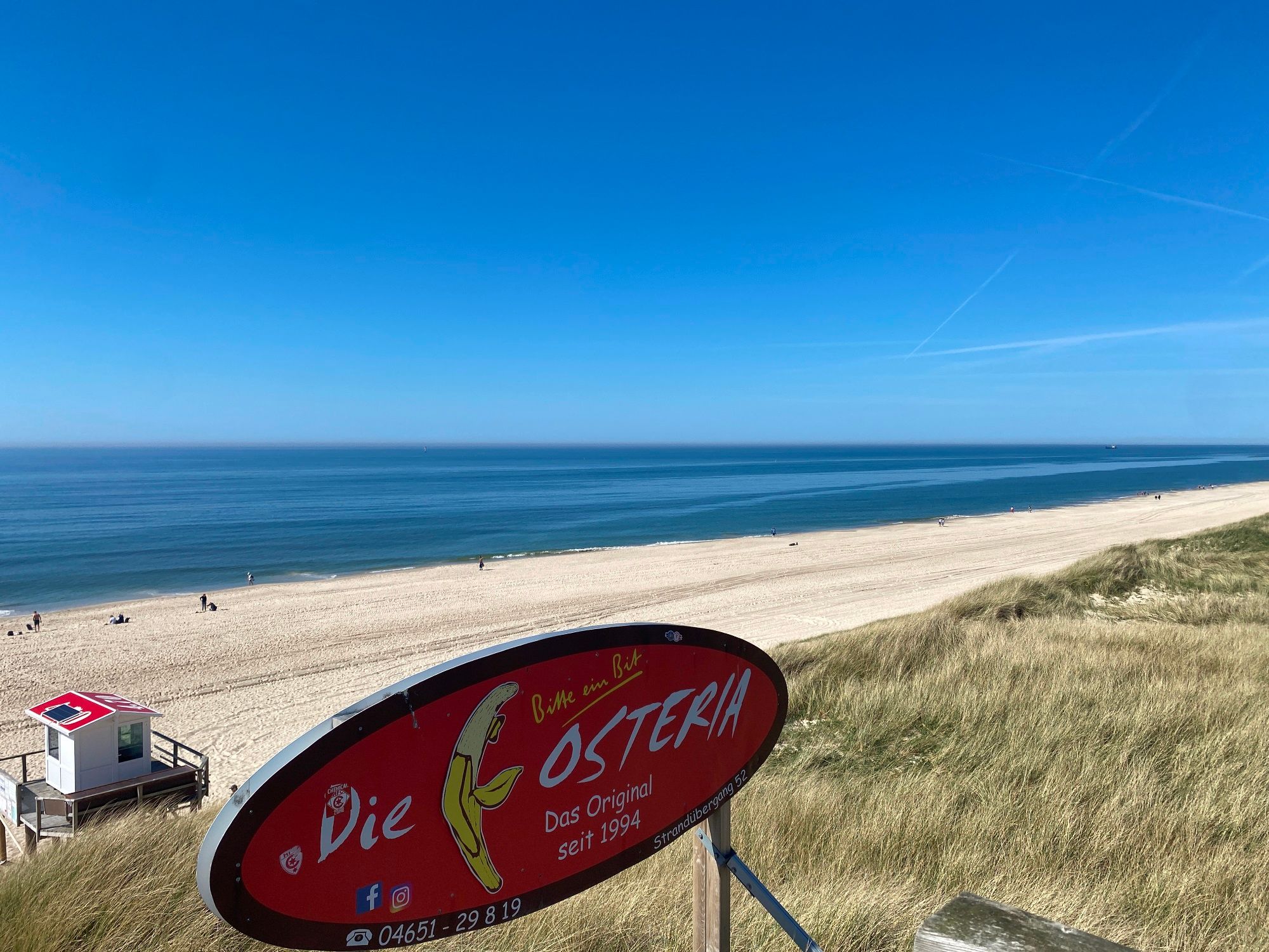 Strandübergang am Campingplatz Westerland