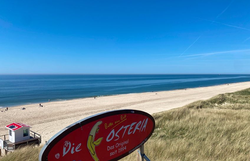 Strandübergang am Campingplatz Westerland