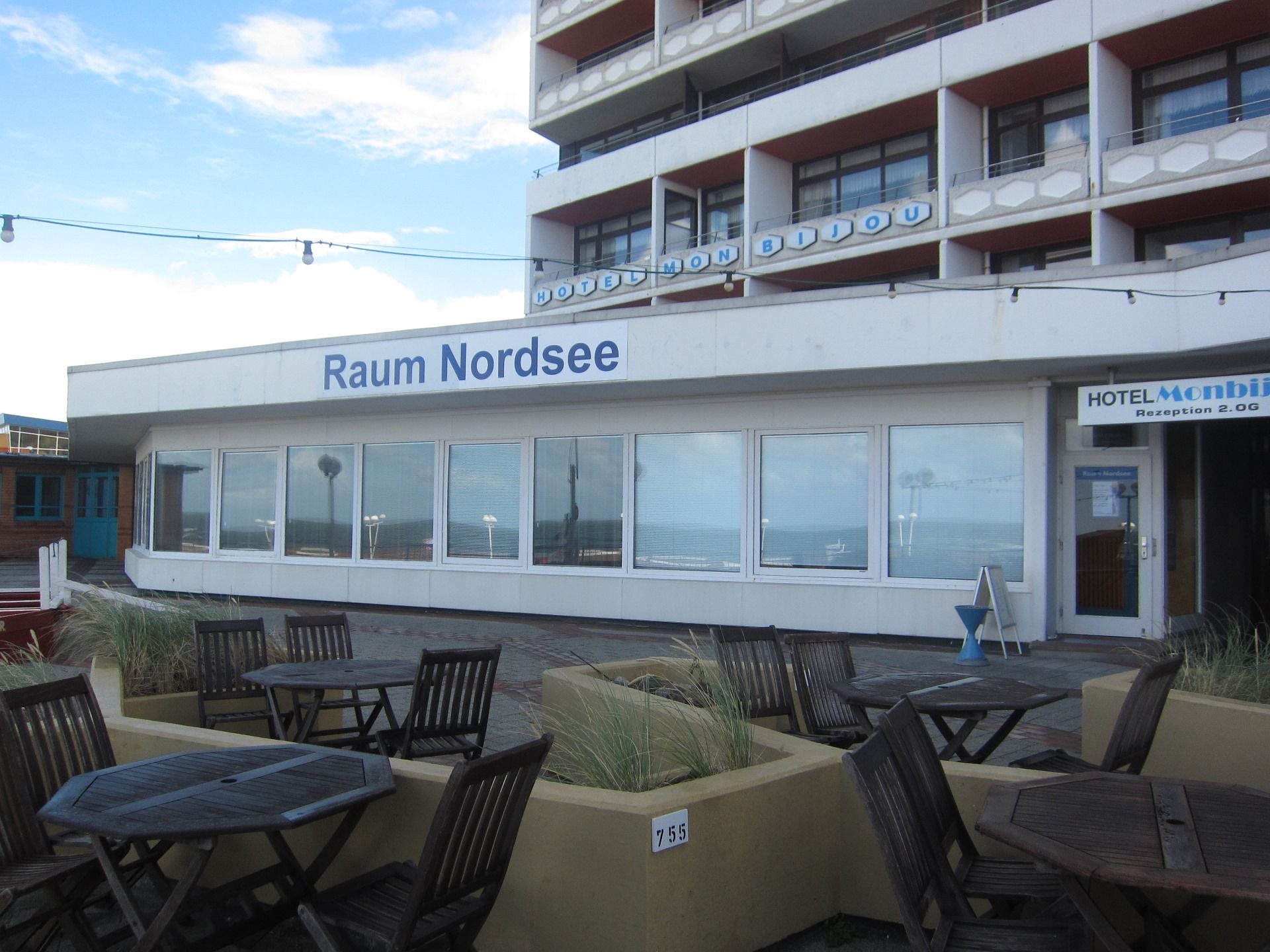 Raum Nordsee an der oberen Promenade in Westerland