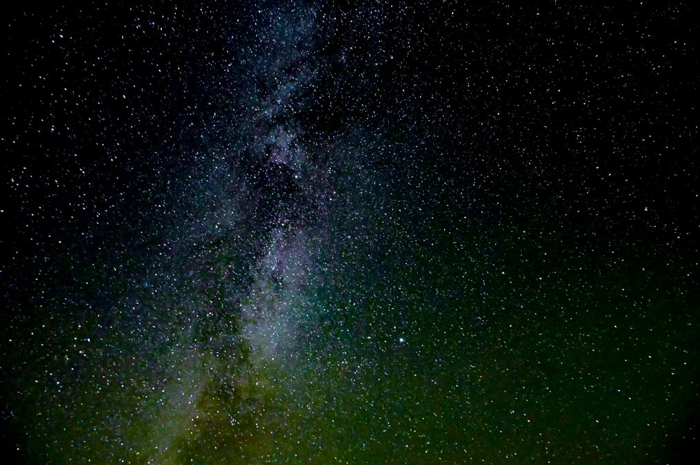 Milchstraße Sternegucken
