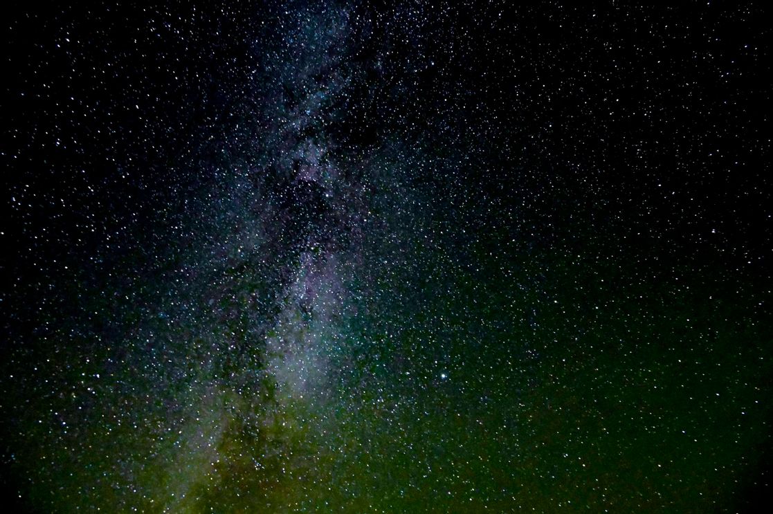 Milchstraße Sternegucken