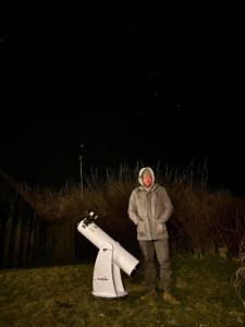 Sternegucken mit Steffen Jahrmarkt Teleskop