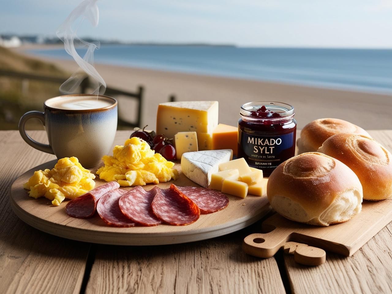 Frühstücksplatte Mikado Sylt