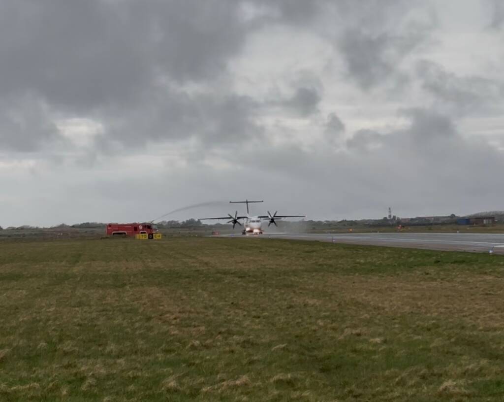 Erstflug Mannheim Sylt