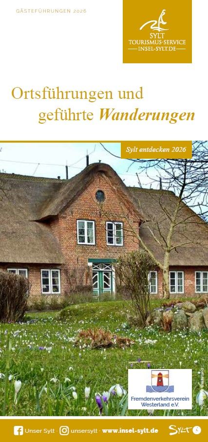 Das Titelbild des FVV-Flyers 2026 zeigt ein Friesenhaus