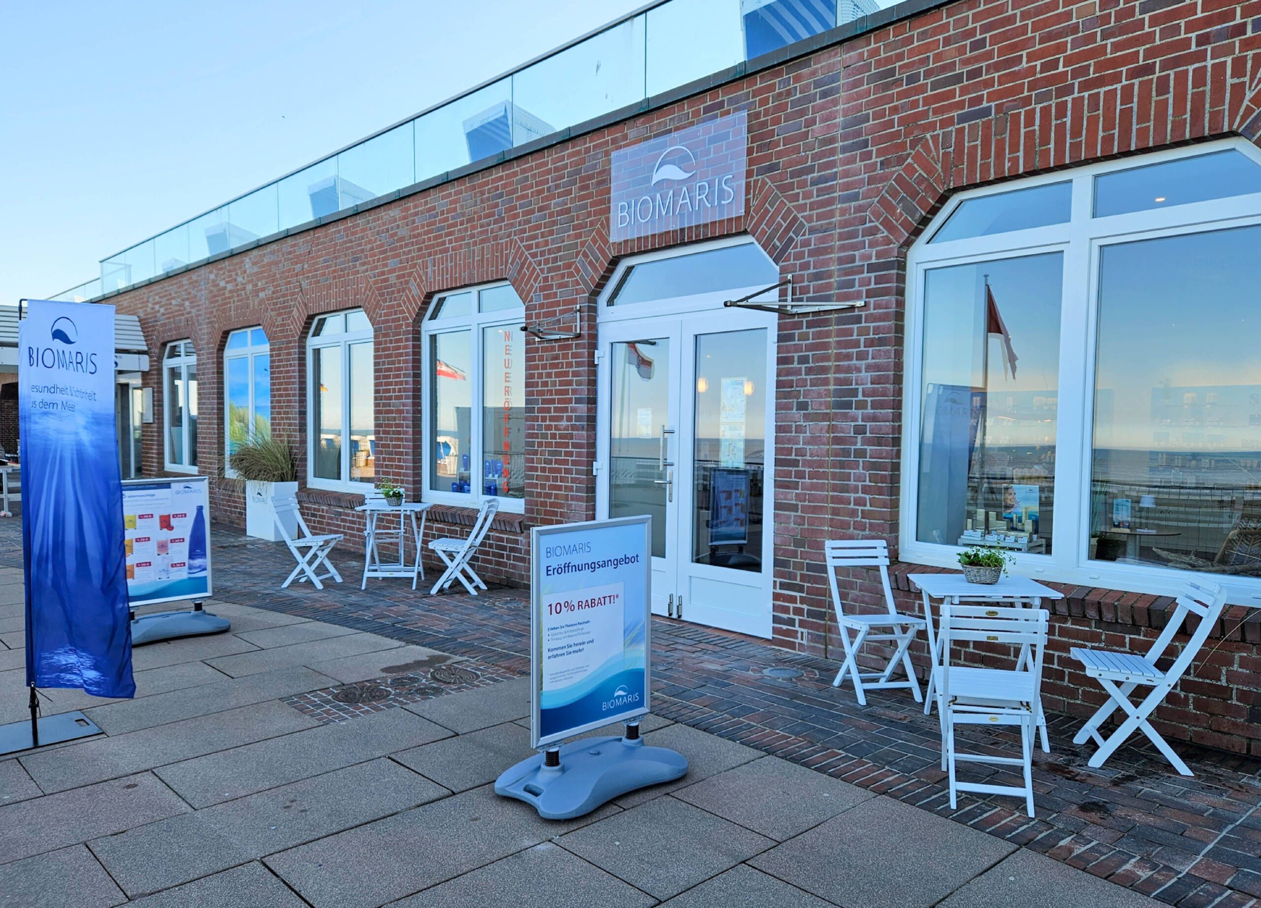 Biomaris Eingang Westerland Promenade