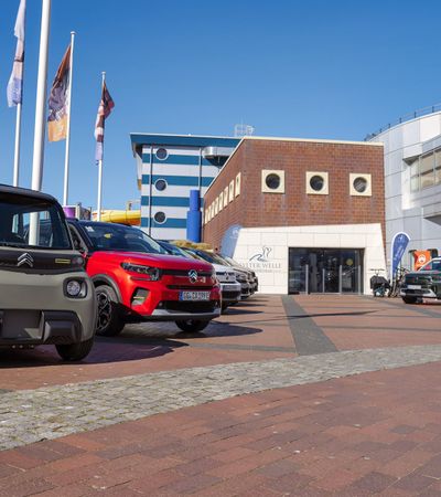 E-Mobility Center in Westerland auf Sylt mit e-Autos von Citroën