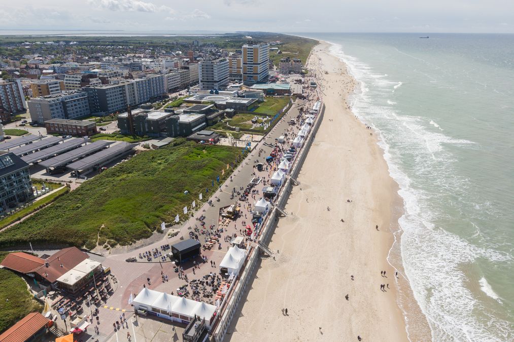 Luftaufnahme vom Summer Opening Sylt 2025