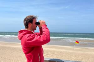 John - Rettungsschwimmer 2025 am Westerländer Strand