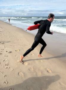 Rettungsschwimmer beim Training 2025