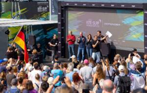 Eröffnungszeremonie des Kite-Surf World Cup Sylt 2025