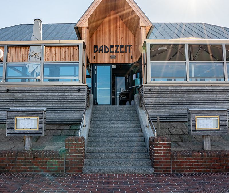 Außenansicht des Restaurant Badezeit in Westerland