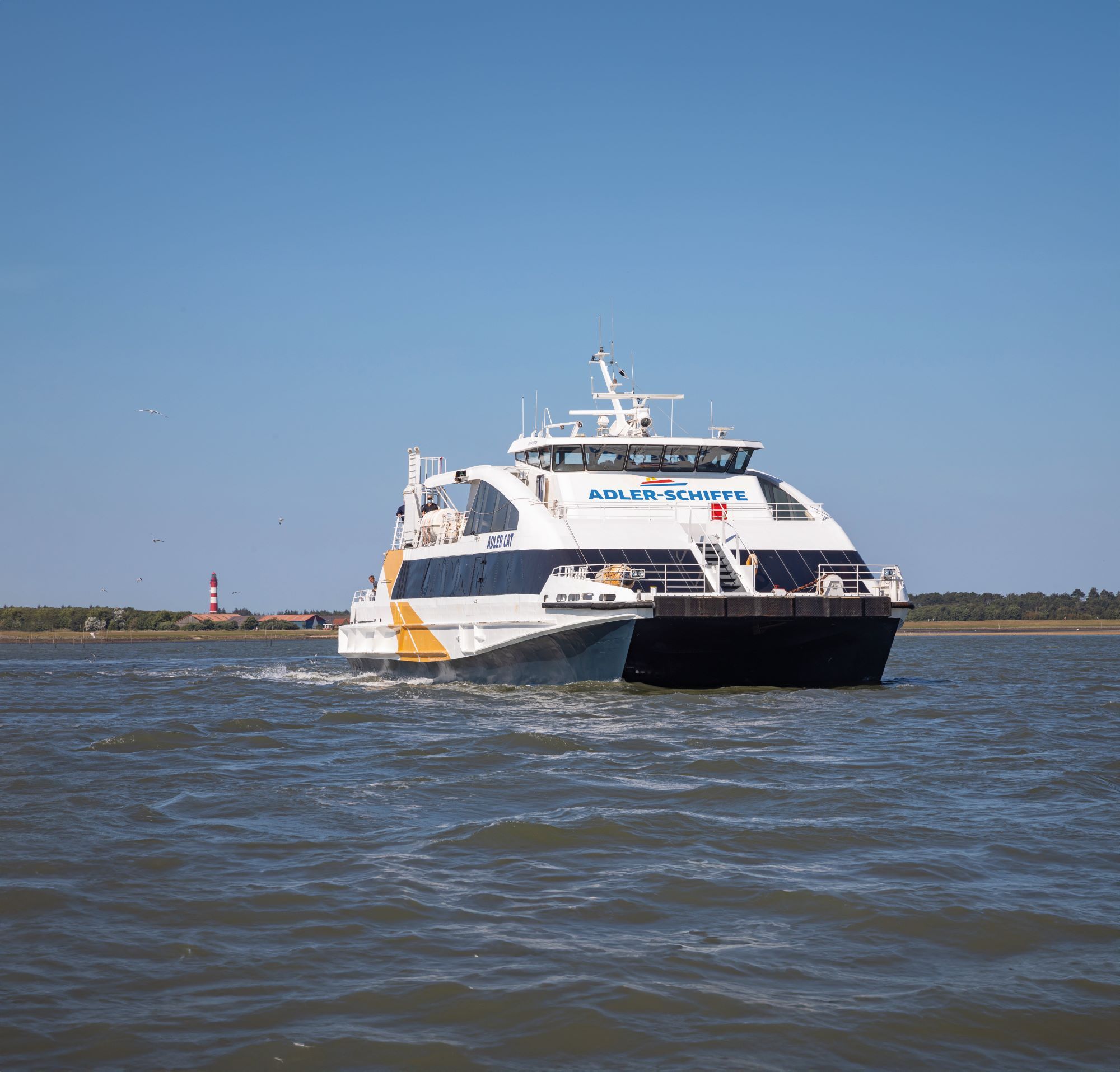 Adler Cat in der Nordsee vor Hörnum