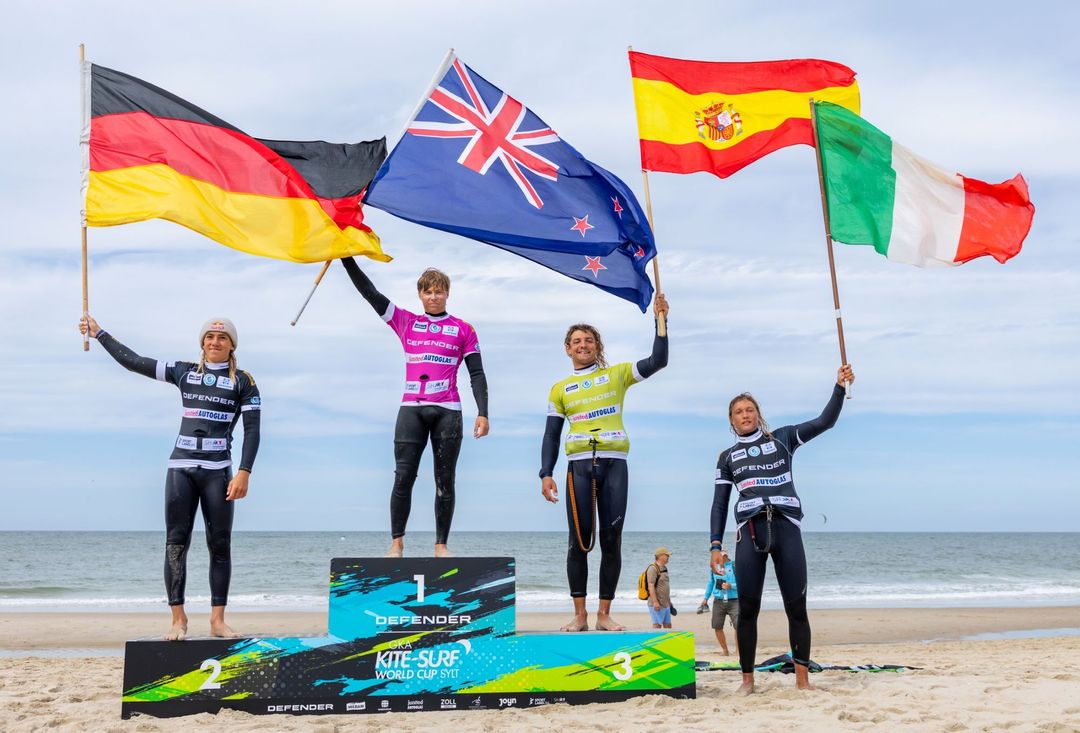 Größter Kite-Surf Event der Welt geht mit Siegerzeremonie zu Ende