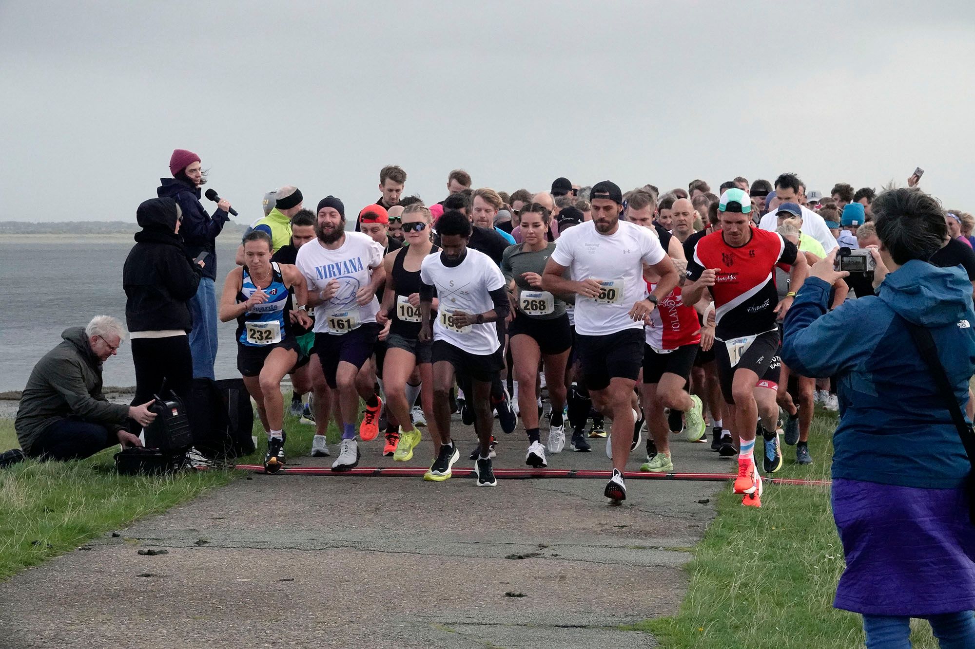 Start des Run ums Rantumbecken 2025