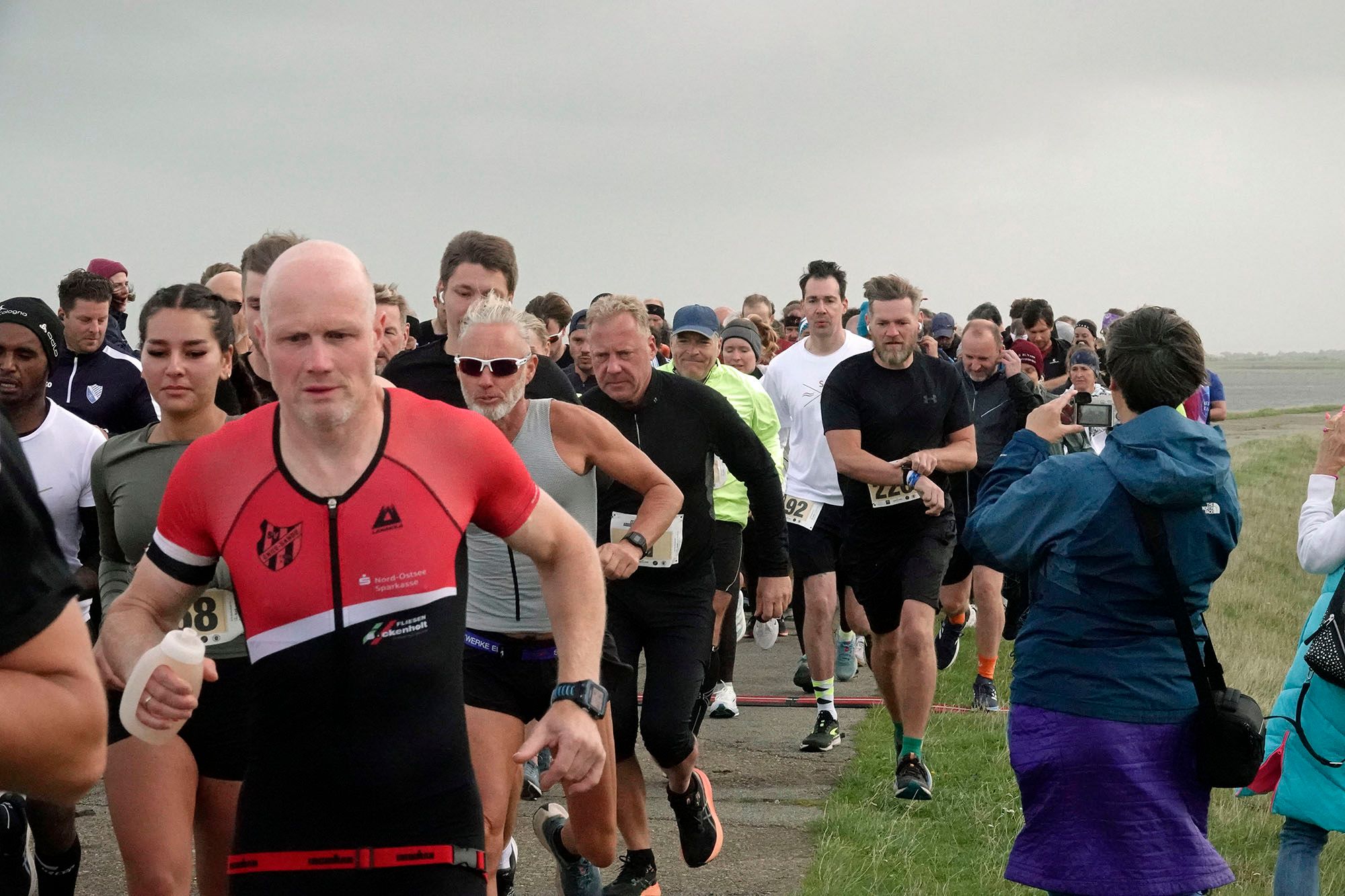 Start des Run ums Rantumbecken 2025