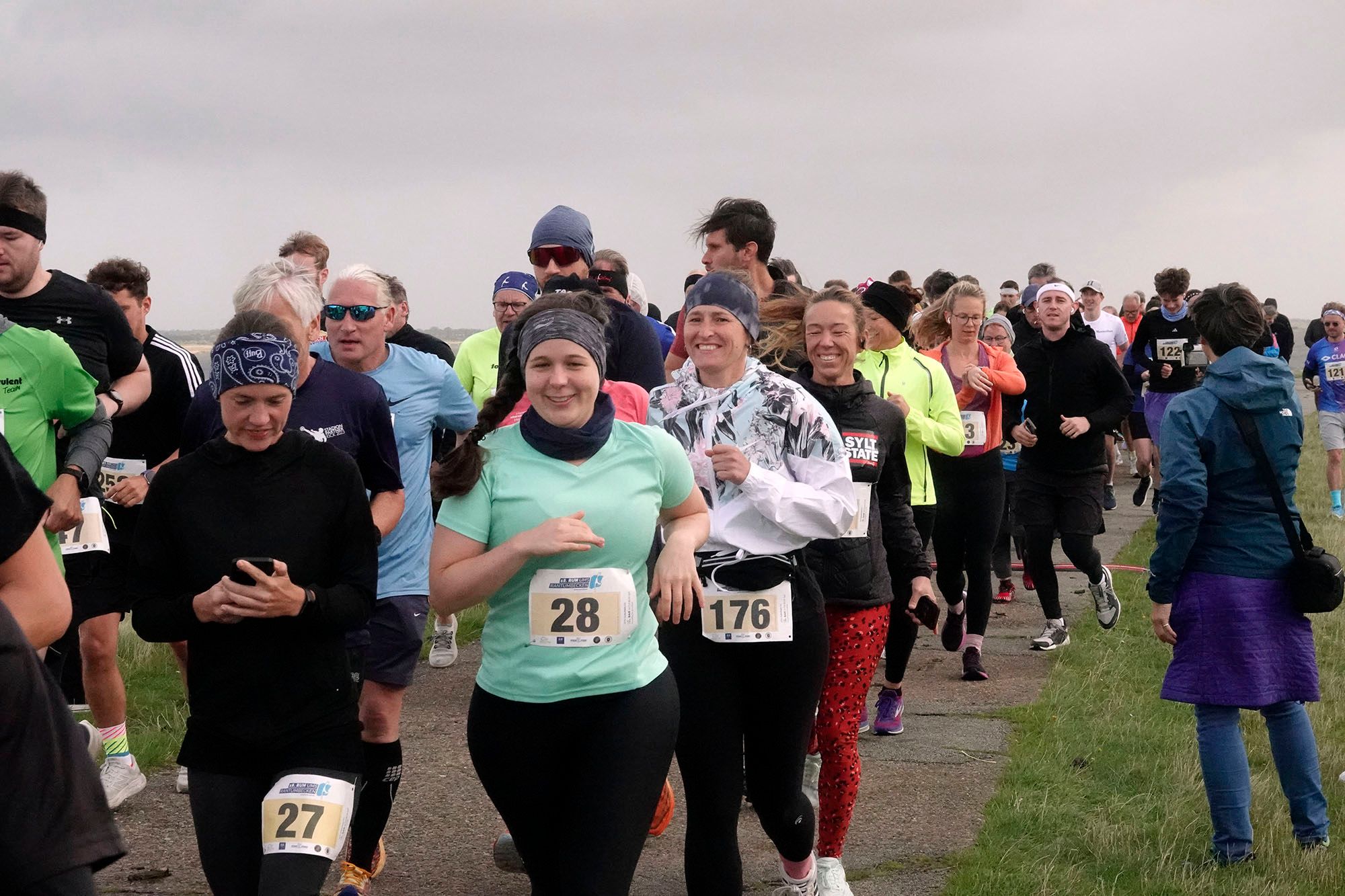 Start des Run ums Rantumbecken 2025