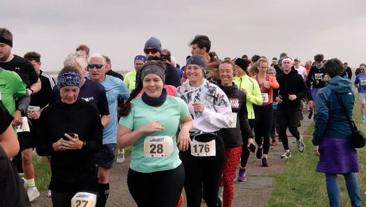 Start des Run ums Rantumbecken 2025