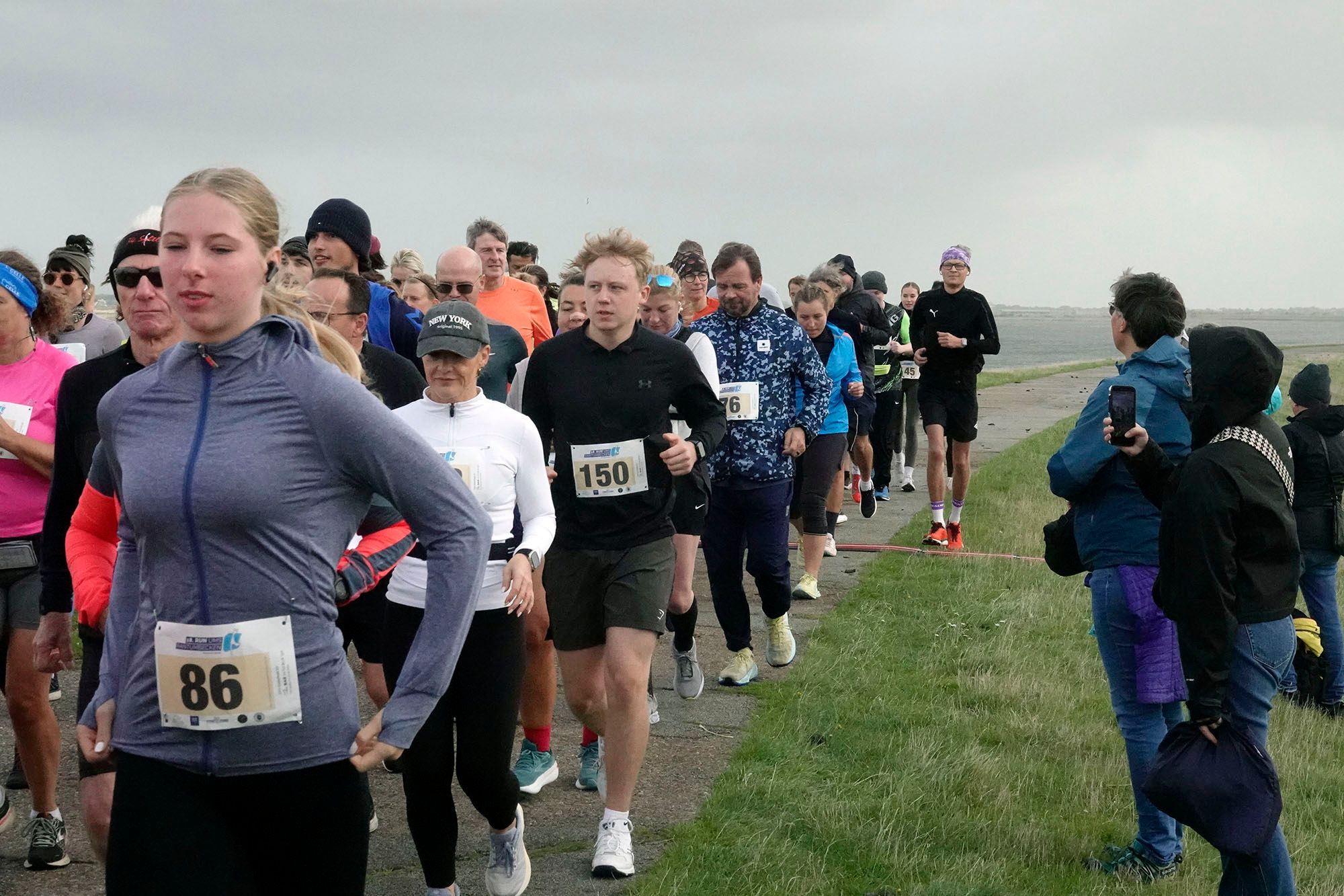 Start des Run ums Rantumbecken 2025