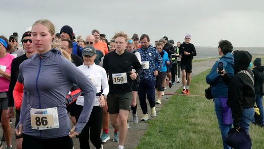 Start des Run ums Rantumbecken 2025