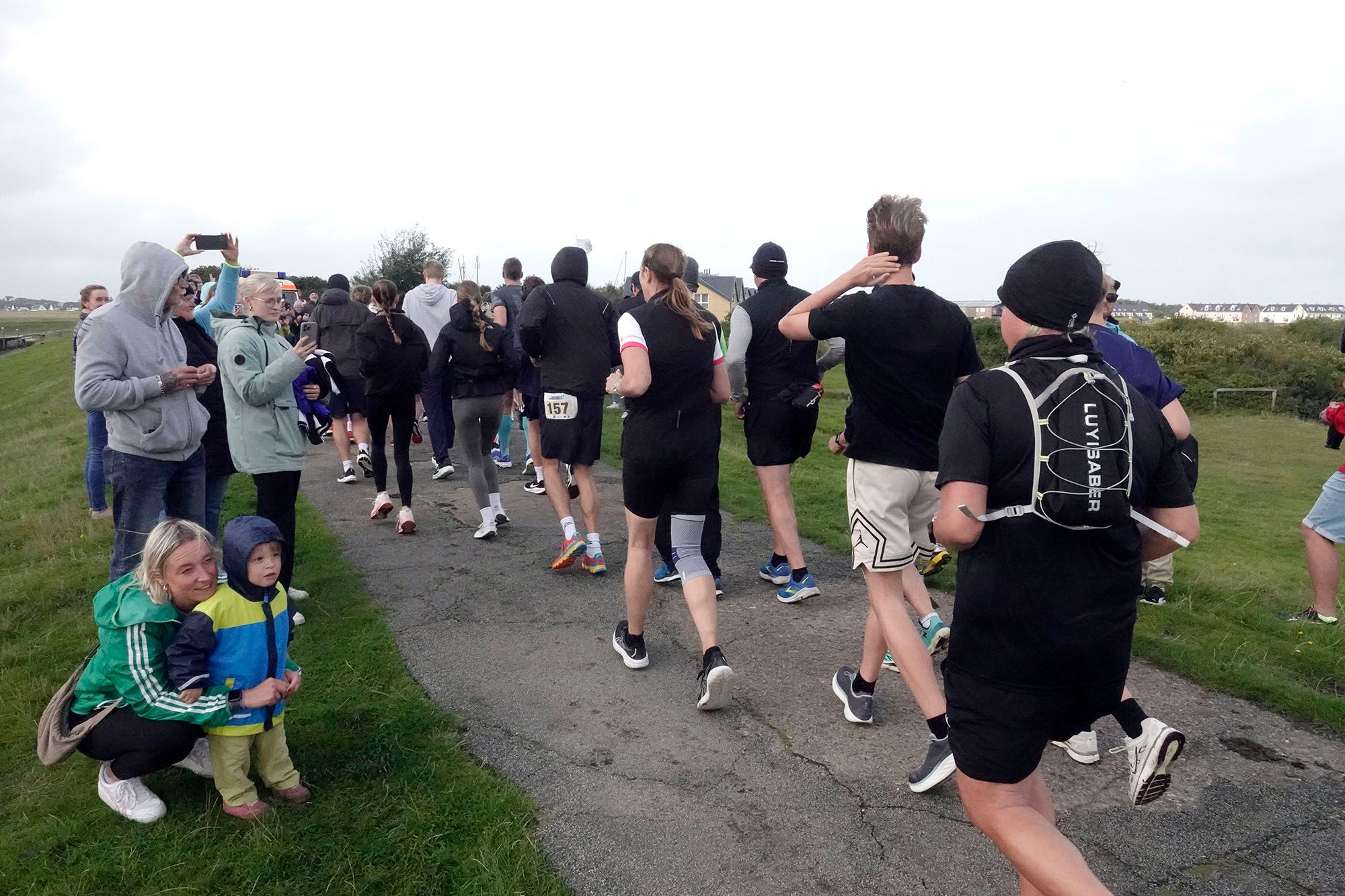 Start des Run ums Rantumbecken 2025