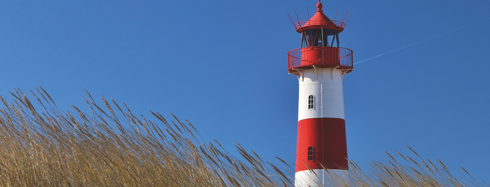 Leuchtturm auf einer Düne in List-Ost