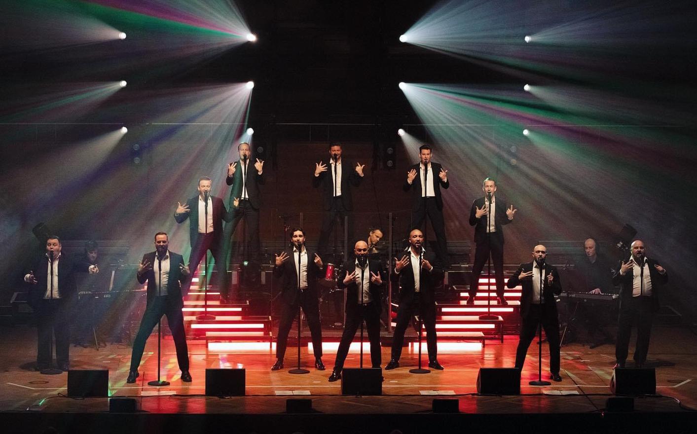 The 12 Tenors beim Auftritt