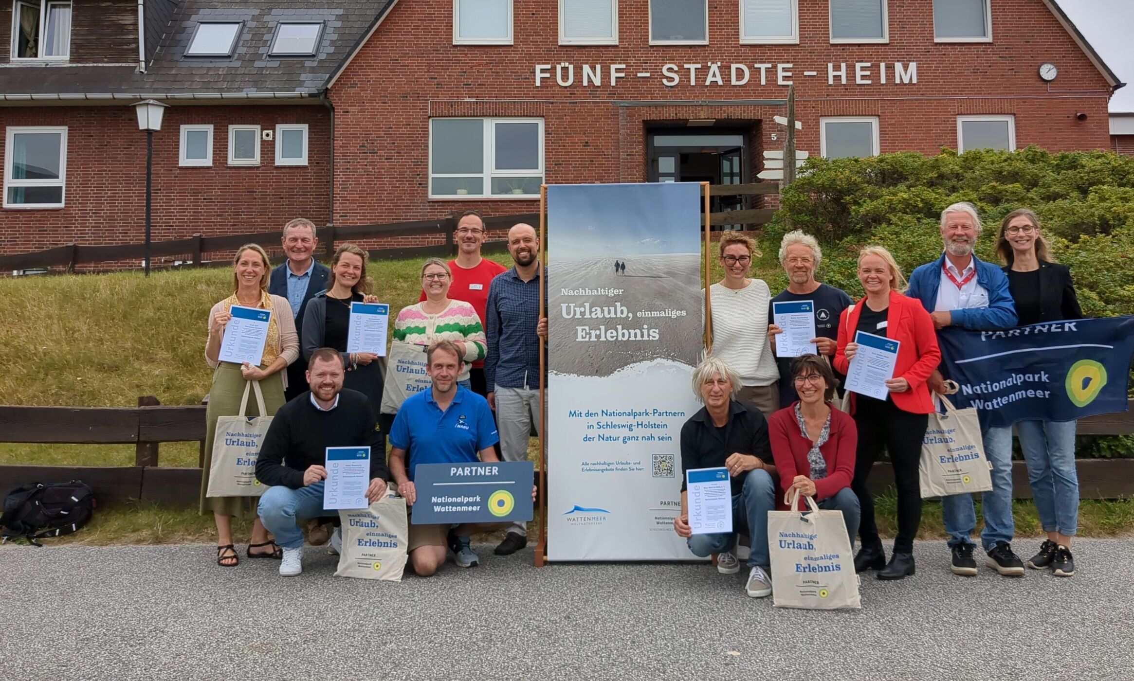Nationalpark-Partnerschaft Urkundenübergabe