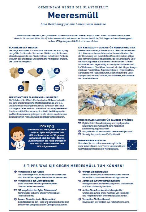 Nachhaltigkeitsinfos Strandübergang