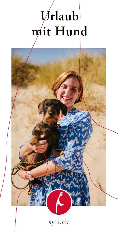 Titelbild des Flyers Urlaub mit Hund