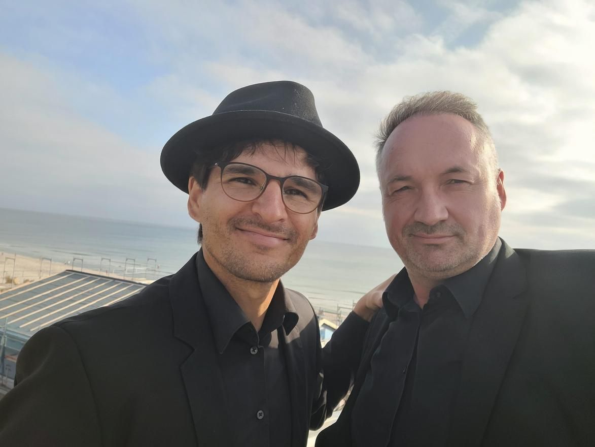 Linewalkers vor Nordsee