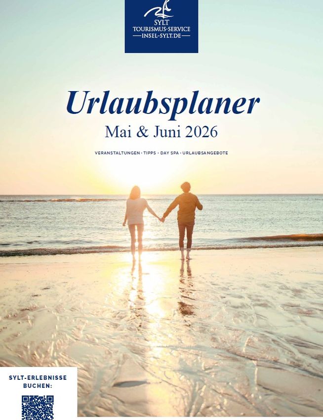 Titelbild des Urlaubsplaner Sylt Mai und Juni 2026