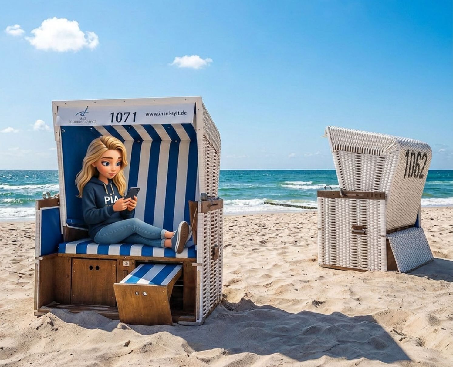 Ki generierte PIA plant im Strandkorb den Sylt-Aufenthalt