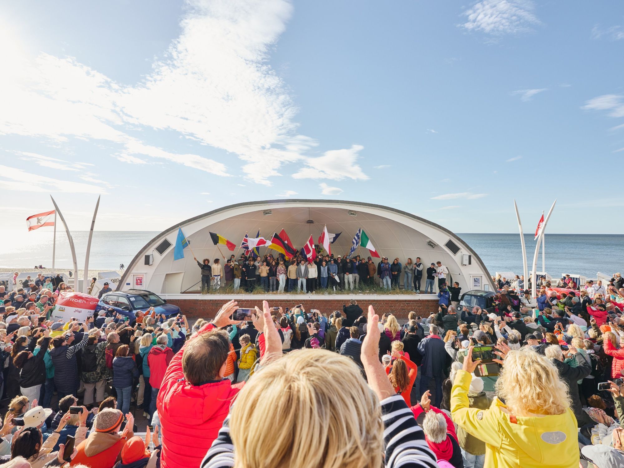 Eröffnungsfeier des Citroën Windsurf World Cup Sylt