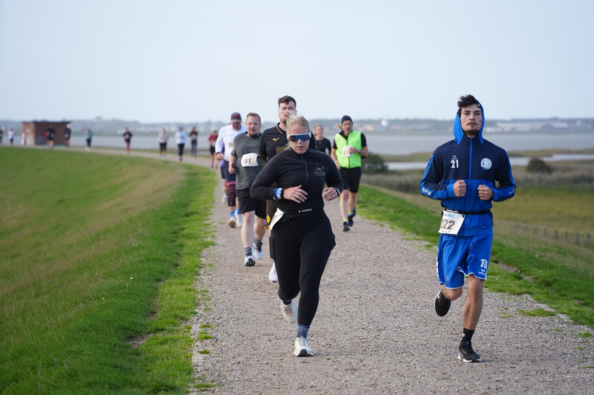 Läufer beim Run ums Rantumbecken 2026