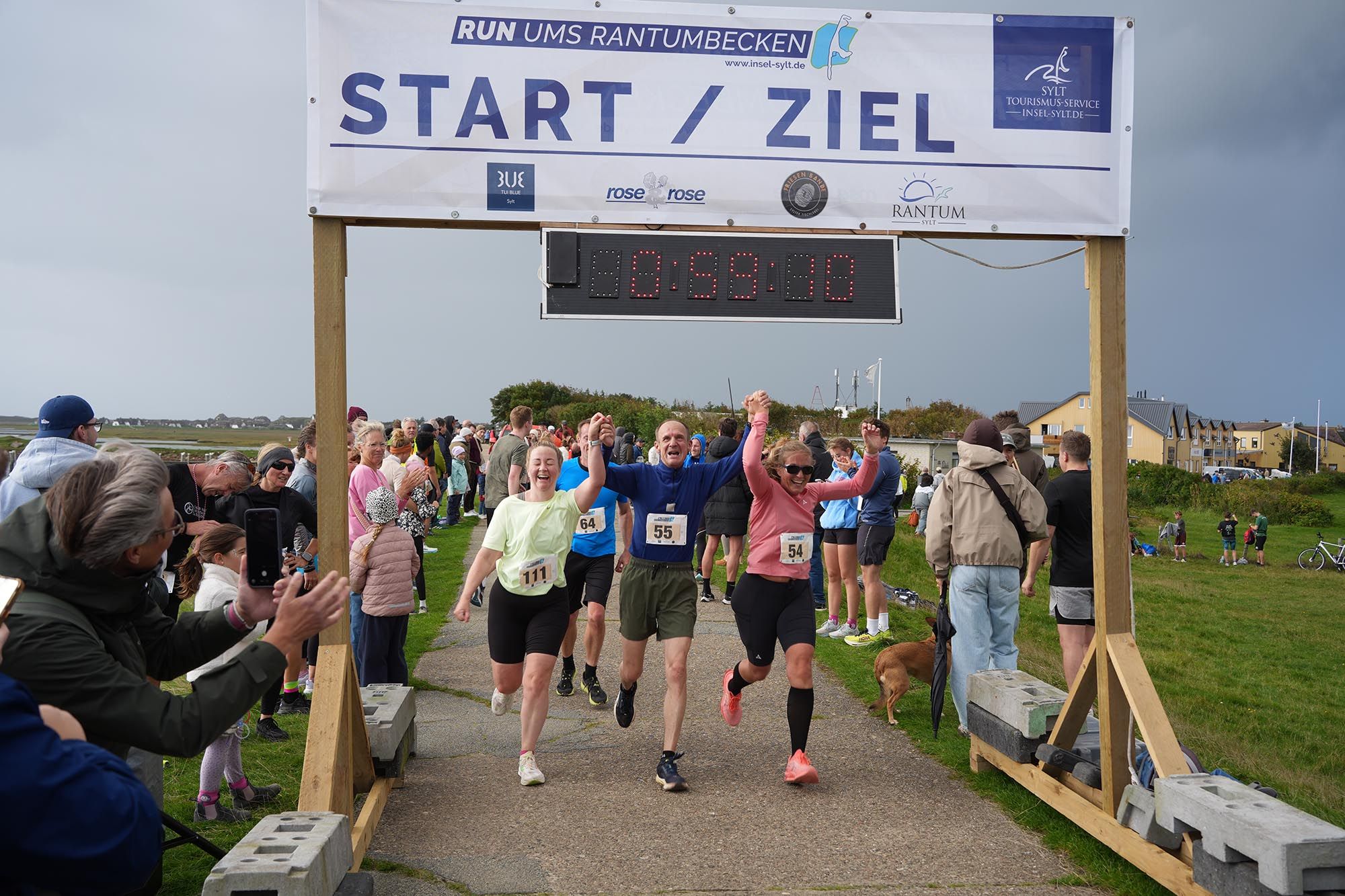 Läufer beim Run ums Rantumbecken 2026